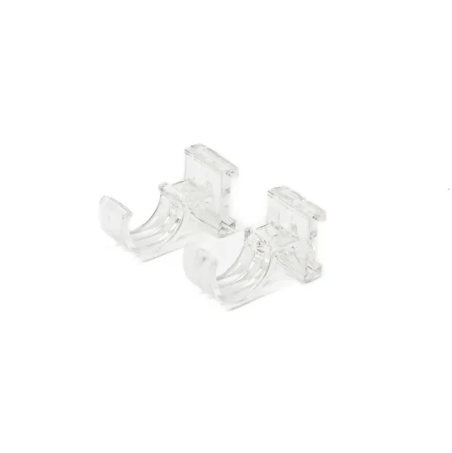 Conjunto de 2 suportes CLIP branco