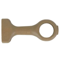 Conjunto de 2 suportes curtos cor madeira