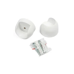 Conjunto de 2 suportes de teto branco
