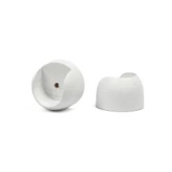 Conjunto de 2 suportes de teto branco