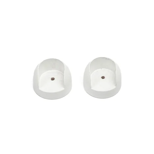 Conjunto de 2 suportes de teto branco