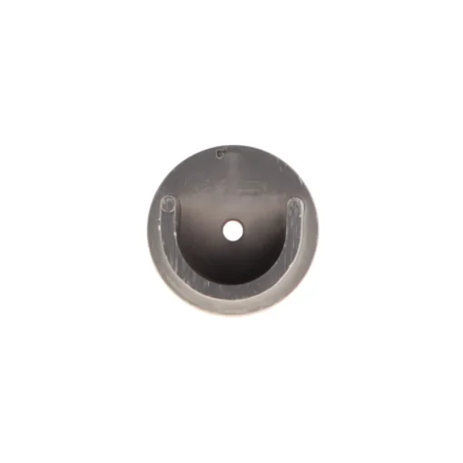 Conjunto de 2 suportes prateados fosco para parede