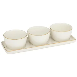 Conjunto de 3 taças para aperitivos ARYA