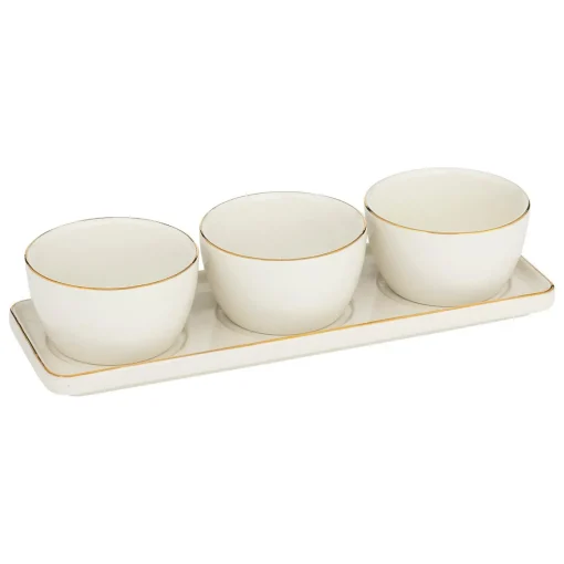 Conjunto de 3 taças para aperitivos ARYA
