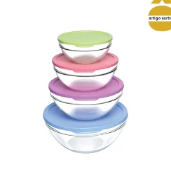 Conjunto de 4 taças snack