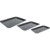 Conjunto de 3 tabuleiros antiaderentes