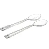 Conjunto de 2 talheres GREEN HARMO transparente para salada