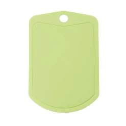 Conjunto de 2 tábuas de cozinha verde e cinza