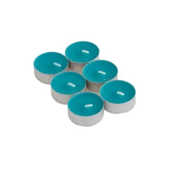 Conjunto de 6 tealights perfumadas de cedro