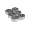 Conjunto de 6 tealights perfumadas de orquídea