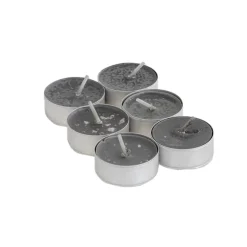 Conjunto de 6 tealights perfumadas de orquídea