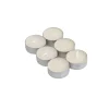 Conjunto de 6 tealights perfumadas de baunilha