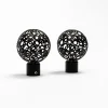 Conjunto de 2 terminais BOULE preto mate