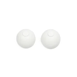 Conjunto de 2 terminais bola branca