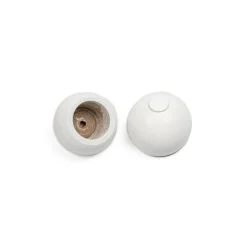 Conjunto de 2 terminais bola branca