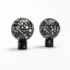 Conjunto de 2 terminais BOULE preto/prata
