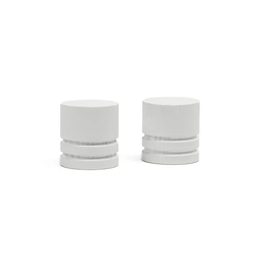 Conjunto de 2 terminais brancos