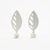 Conjunto de 2 terminais TORONTO branco mate