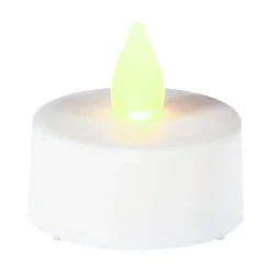 Conjunto de 16 velas brancas tealight led