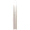 Conjunto de 2 velas de candelabro taupe HUGO