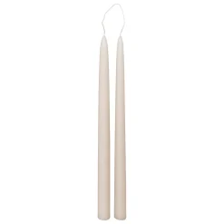 Conjunto de 2 velas de candelabro taupe HUGO