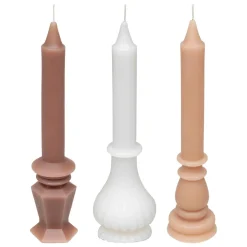 Conjunto de 3 velas decorativas LIT
