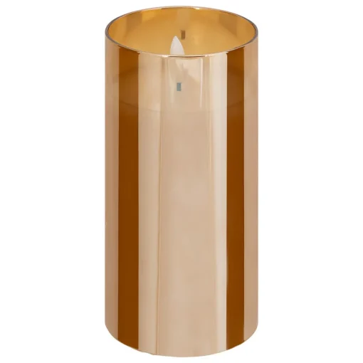 Conjunto de 3 velas led âmbar SENA