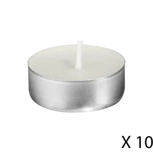 Conjunto de 30 velas tealights jasmim