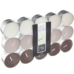 Conjunto de 30 velas tealights jasmim