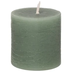 Conjunto de 4 velas votivas OLIA verde celadon 4,5cm