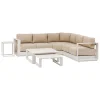 Conjunto de angulo ALLURE avoine lin 5 lugares