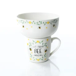 Conjunto de caneca e tigela TODAY AMAZING