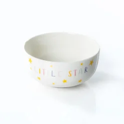 Conjunto de caneca e tigela estrela
