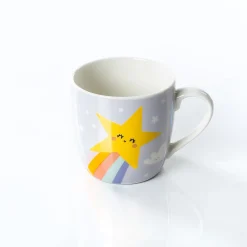 Conjunto de caneca e tigela estrela