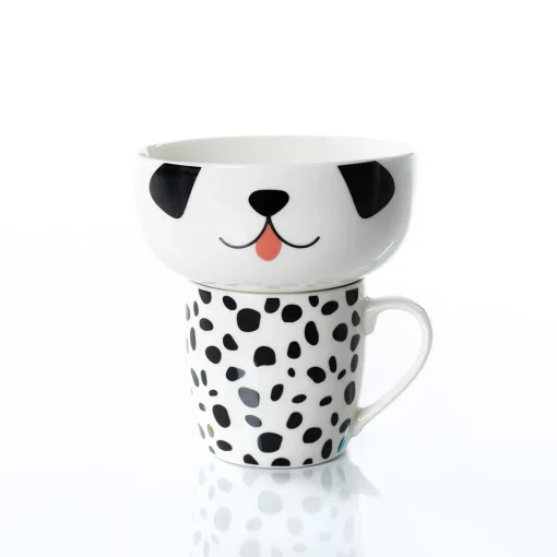Conjunto de caneca e tigela PUPPY LOVE