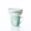 Conjunto de caneca e tigela BE HAPPY