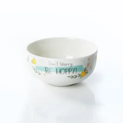 Conjunto de caneca e tigela BE HAPPY