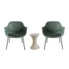 Conjunto de exterior verde olive para 2 pessoas