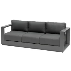 Conjunto de jardim ALLURE cinza graphite 5 lugares