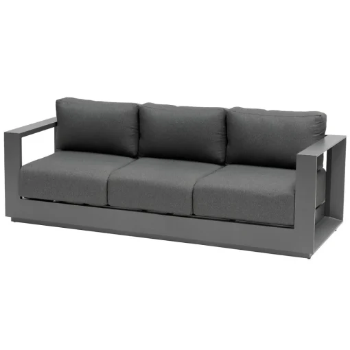 Conjunto de jardim ALLURE cinza graphite 5 lugares