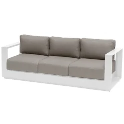 Conjunto de jardim ALLURE branco 5 lugares