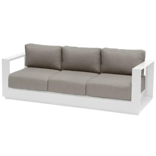 Conjunto de jardim ALLURE branco 5 lugares