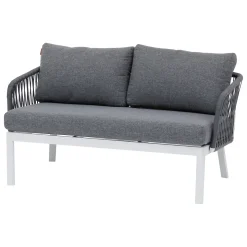 Conjunto de jardim BARCELONE branco e cinza