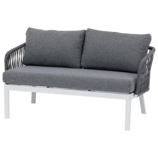 Conjunto de jardim BARCELONE branco e cinza