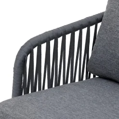 Conjunto de jardim BARCELONE branco e cinza