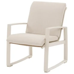 Conjunto de jardim BOREANE lin e argile 5 lugares