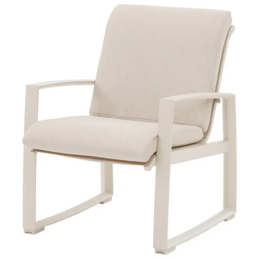 Conjunto de jardim BOREANE lin e argile 5 lugares
