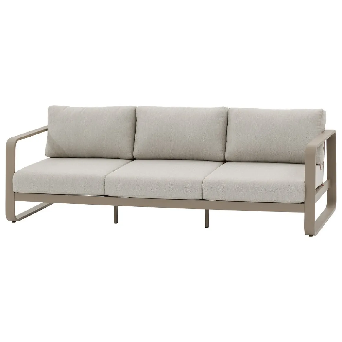 Conjunto de jardim DOMILLY cor café 5 lugares