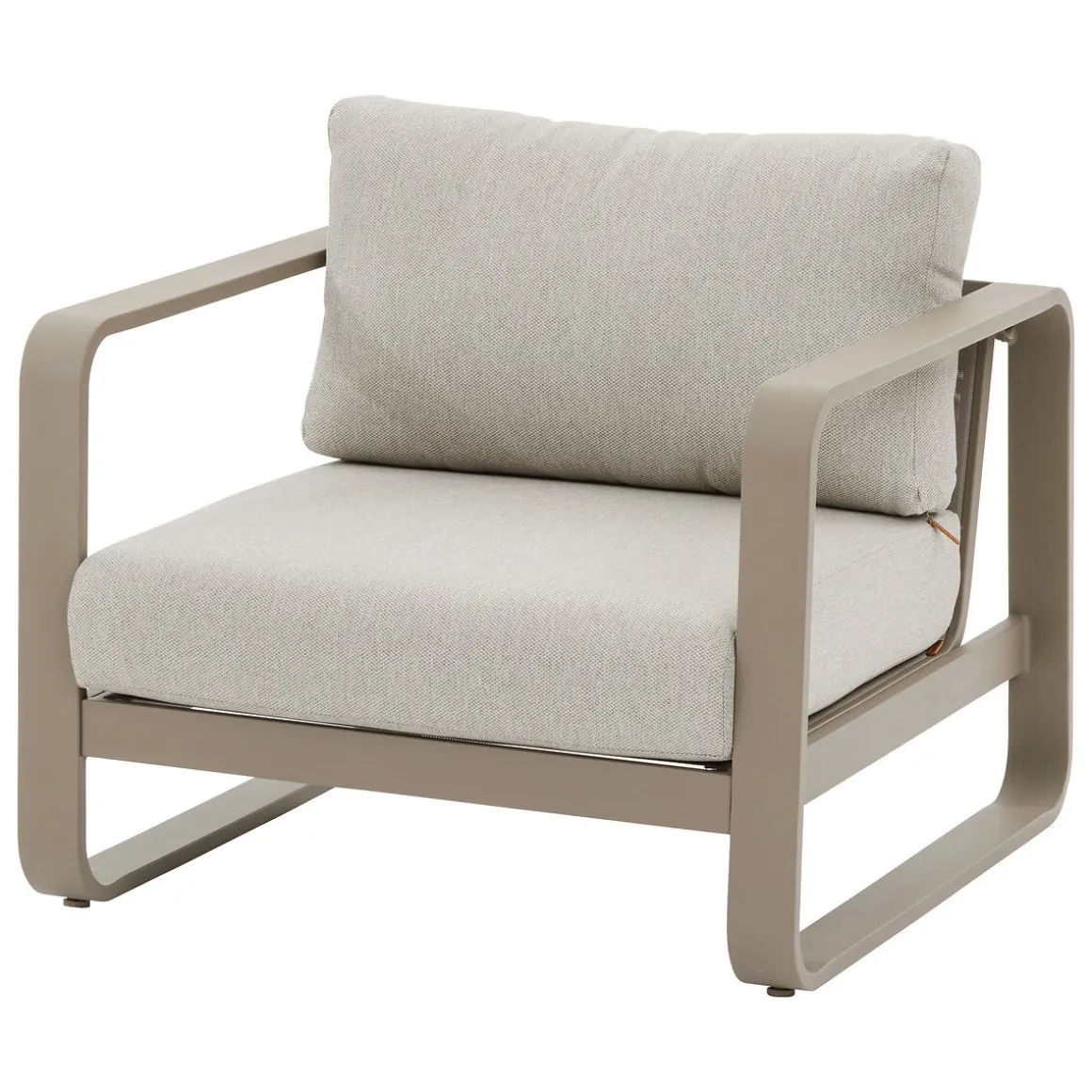 Conjunto de jardim DOMILLY cor café 5 lugares