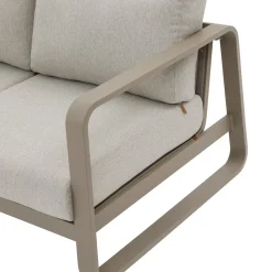 Conjunto de jardim DOMILLY cor café 5 lugares